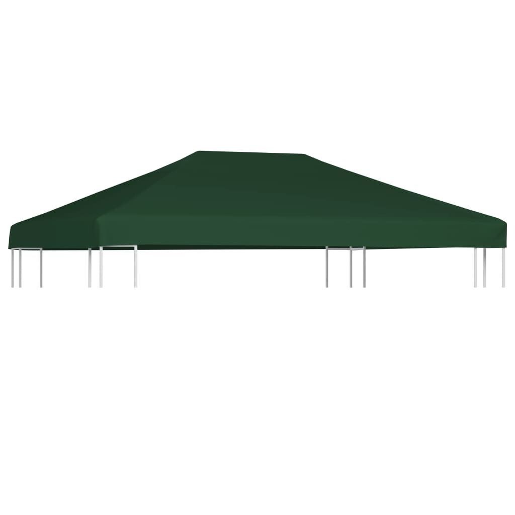 Toit de pavillon 310 g/m² 4x3 m Vert Image du produit 