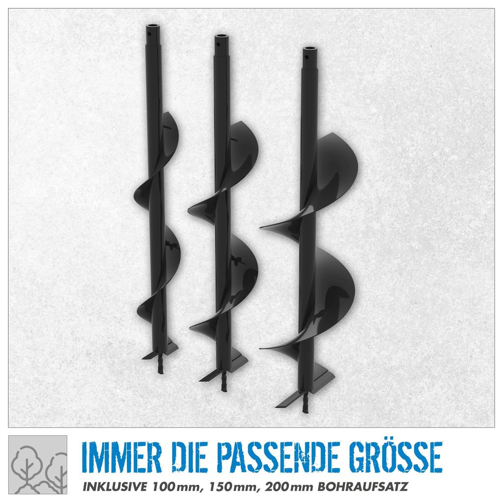 Güde Motor-Erdbohrer GE 1450.1 2-Takt Benzinmotor Produktbild 