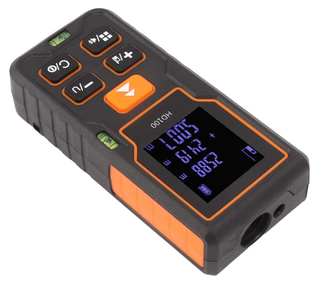 Télémètre laser 100m précision 1.5mm avec écran LCD rétroéclairé - 6