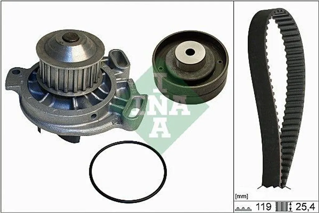 Pack de Révision Distribution INA 530 0152 30 et Pompe à Eau pour 940
