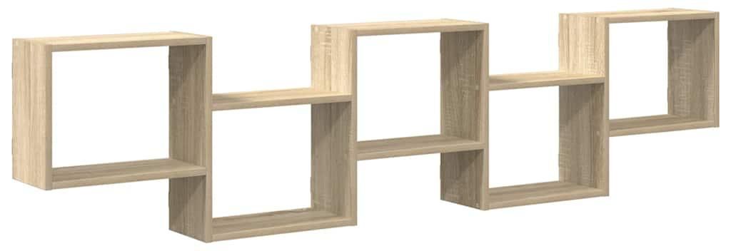 vidaXL Würfelregal 5 Fächer Sonoma-Eiche Holzwerkstoff