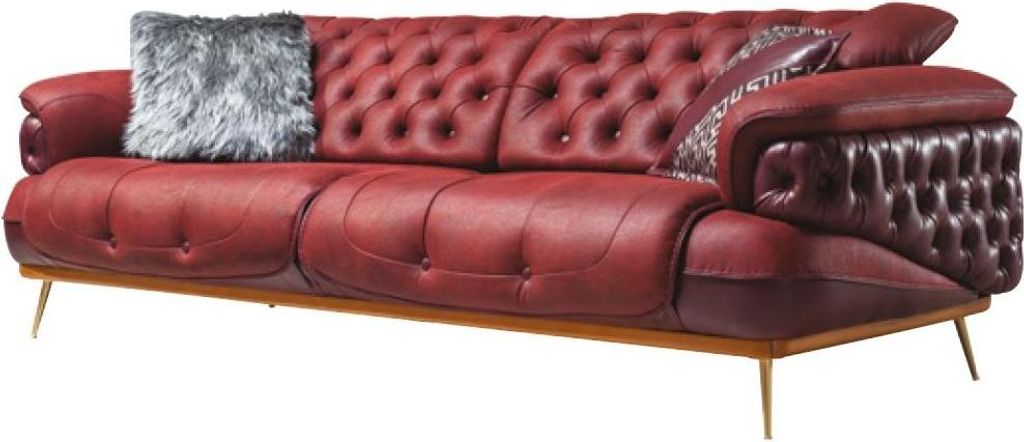 Chaiselounge Liege Chaise Chesterfield Couch Sofa Lounge Sitz Polster Club Neu