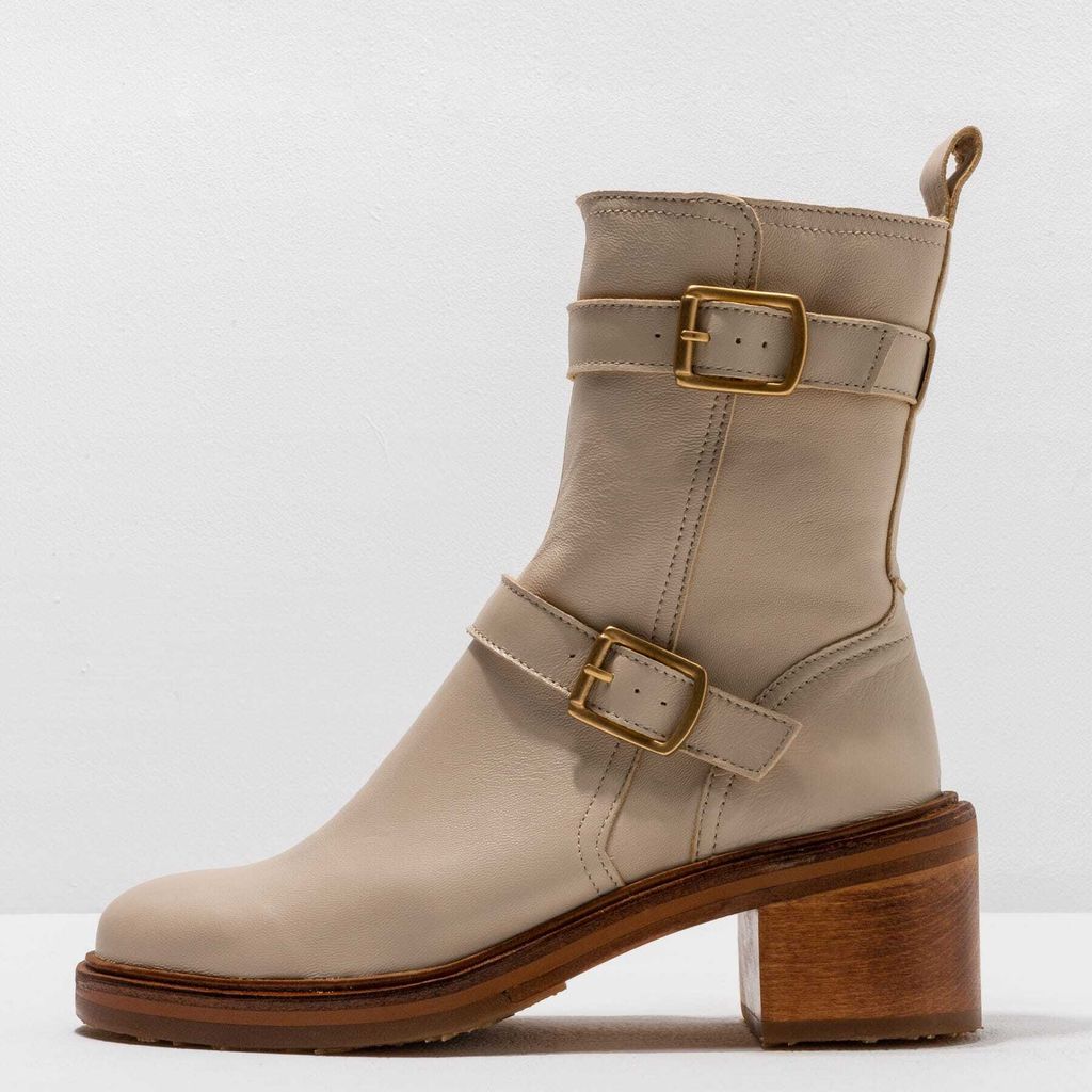 Neosens Schnürstiefel mit hohem Absatz Damen S3330 MONTONE ICE / RUBY Farbe Blau