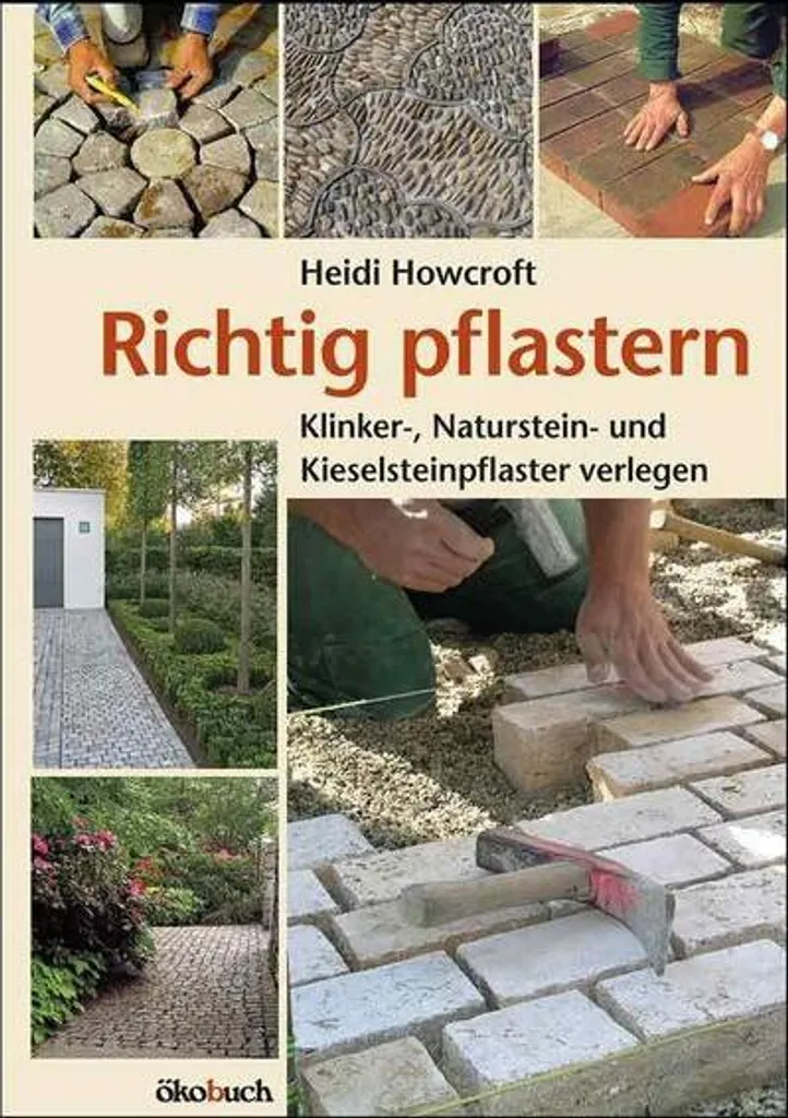 Aménagement de terrasse et jardin avec le manuel de pose Richtig pflastern
