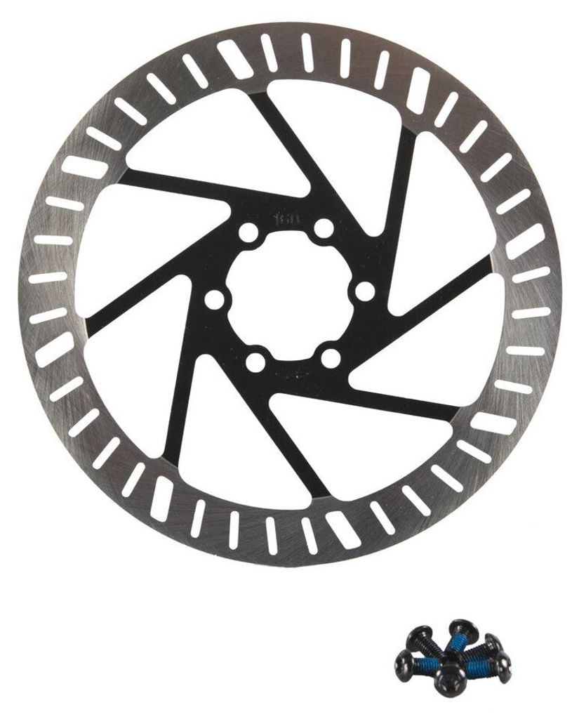 ELVEDEDES Primax E Discbremsrotor Ø160x1.85 mm, Silber (OA: Produktbild 