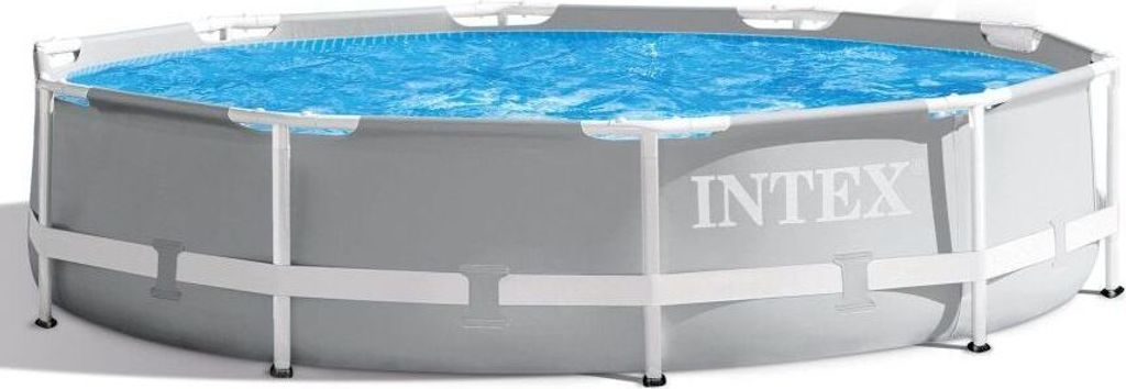 Intex 26710 - Gartenpool Prism 366 x 76 cm Metal Frame Pool Produktbild 26