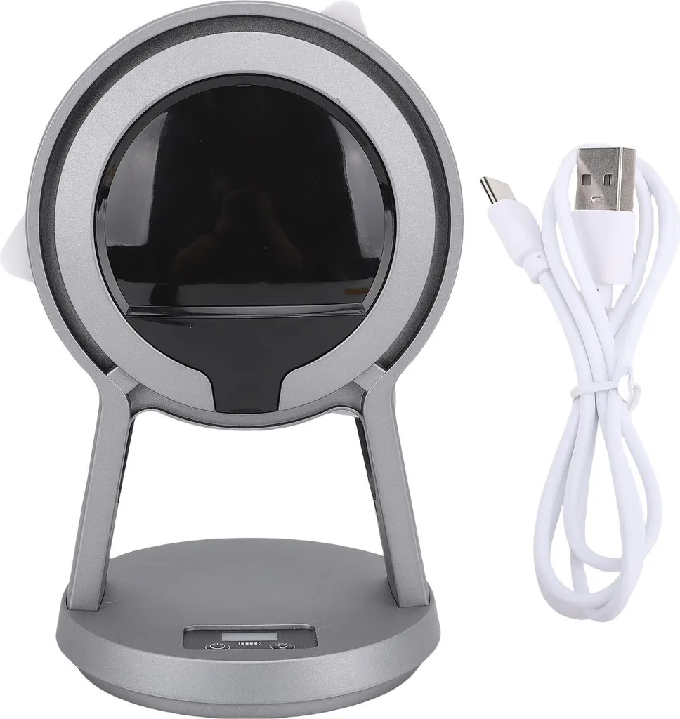 Ventilateur personnel USB silencieux sans fil avec affichage numérique