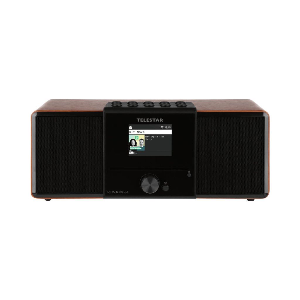 Telestar DIRA S 32i Tragbar Analog & Digital Walnuss Produktbild 