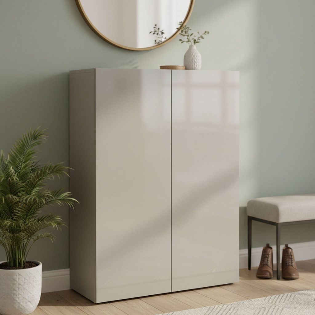 Dmora Scarpiera Liberata 34x80x115h cm Grigio, 18 Paia 2 Immagine del prodotto 