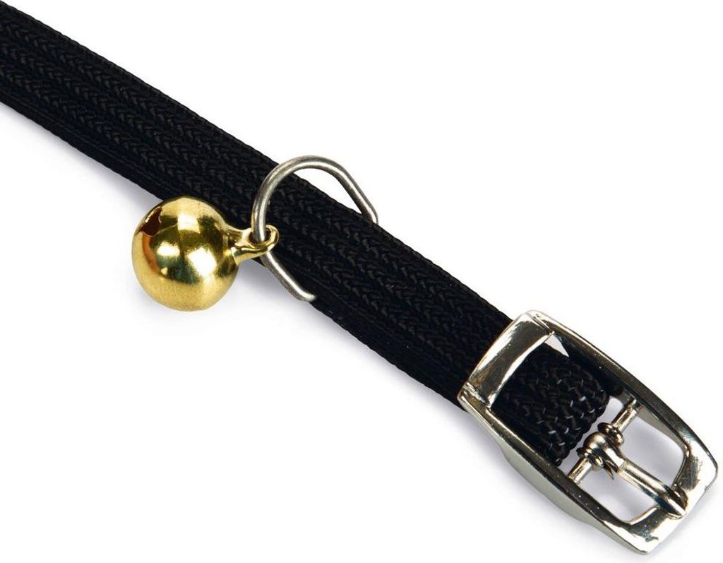 Beeztees - Obojek pro kočky - nylon - černý - 30x1x0,01 cm Obrázek produktu 