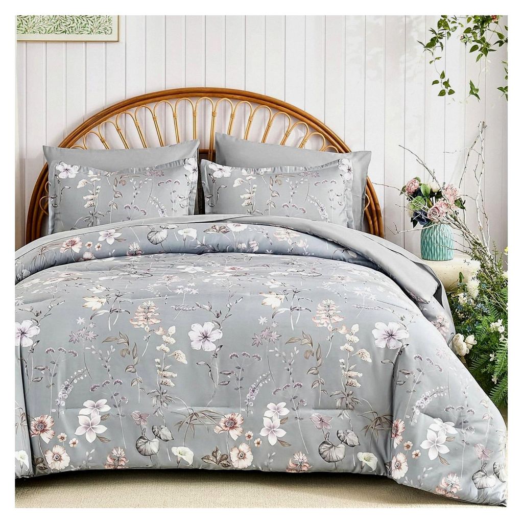 -D Schmusetuch Set grau