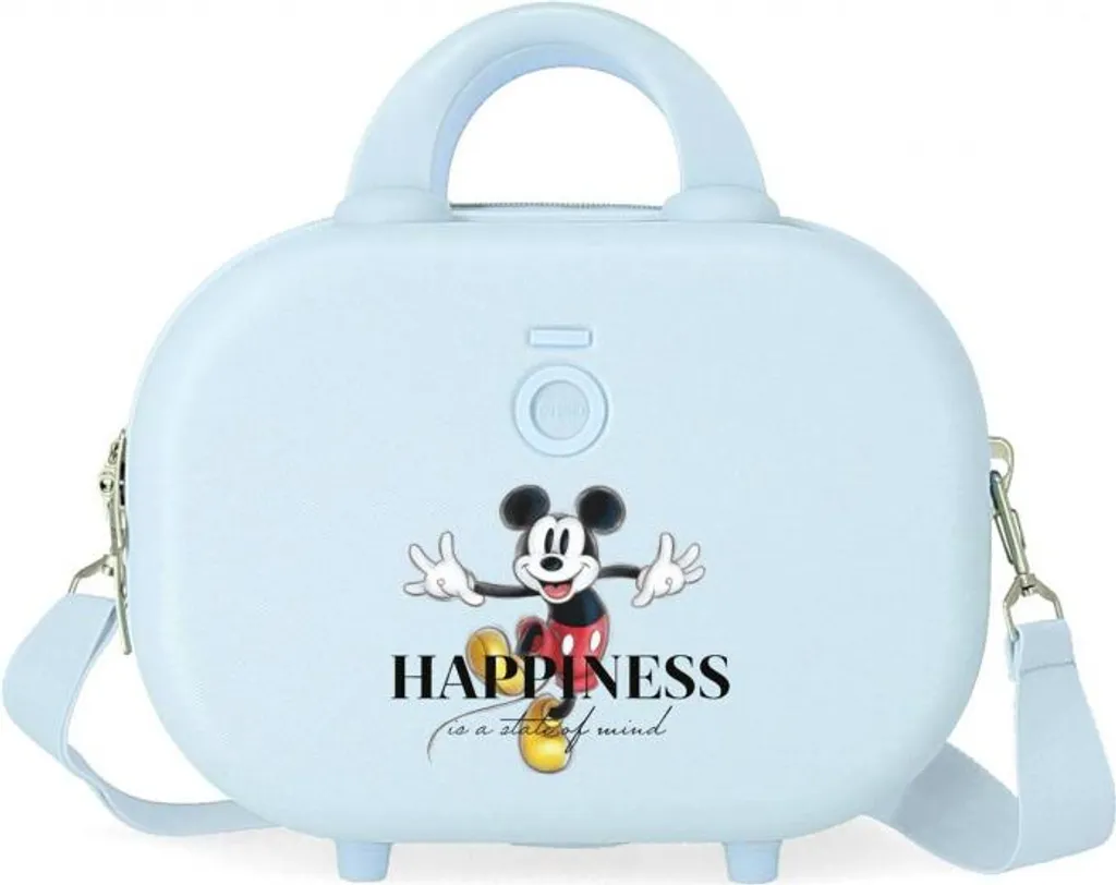 Vanity rigide enfant Mickey Mouse Happines Mallette Turquesa 9L ABS