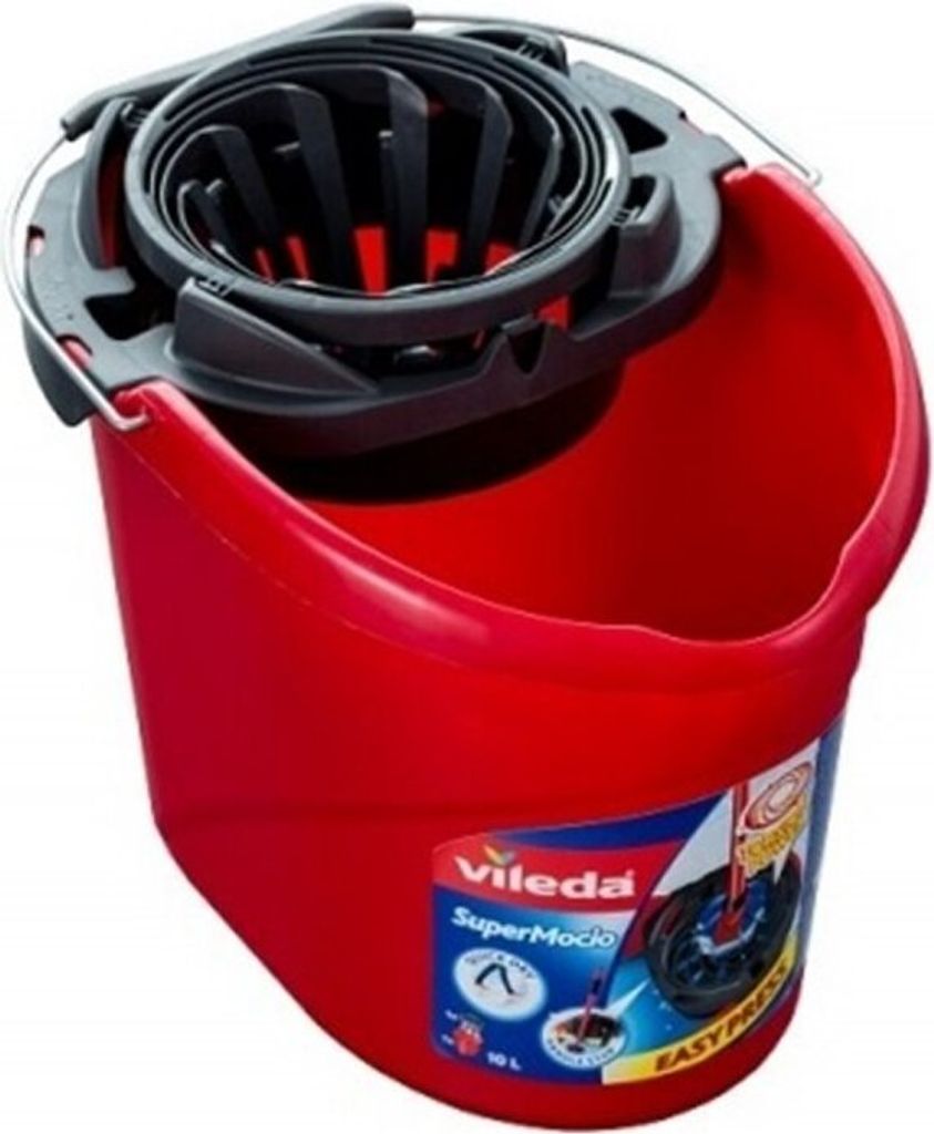 Vileda Super Mocio, Mop & bucket set, Červená, Jedna Obrázek produktu 