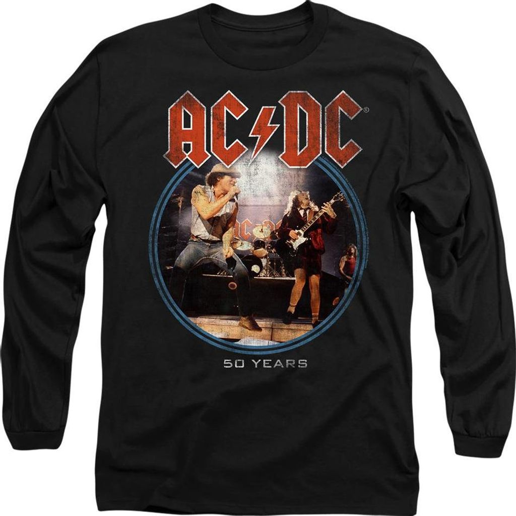 AC/DC - "Tour" T-Shirt für Herren/Damen Uni TV9338 (XL) (Schwarz)