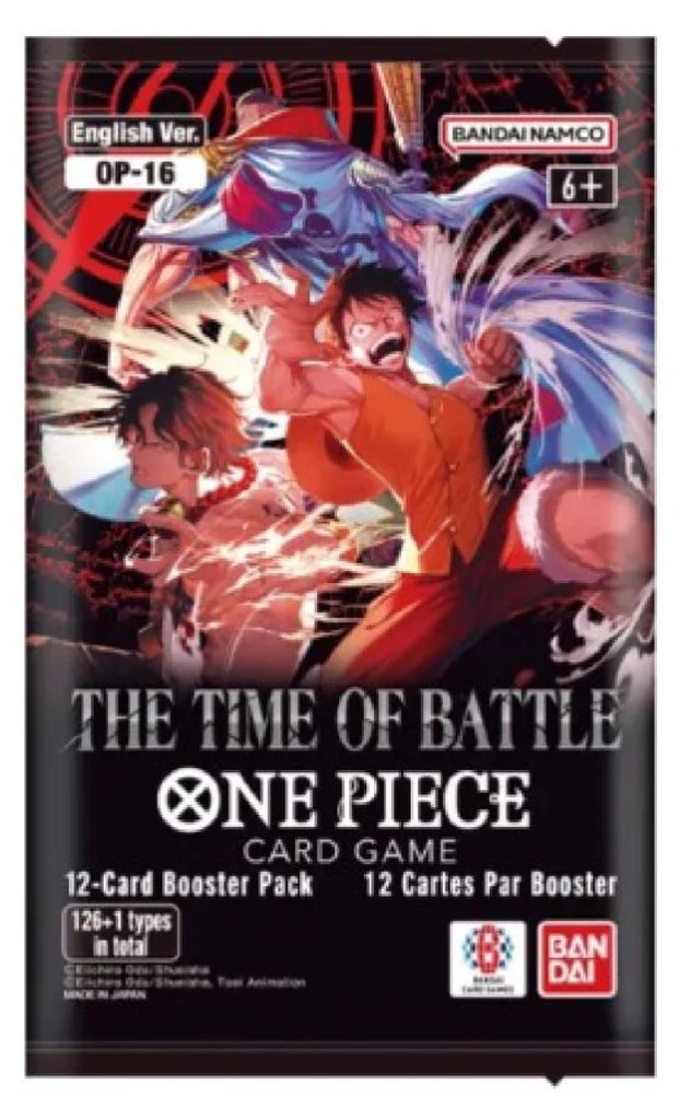 One Piece OP16 The Time of Battle Booster Englisch Produktbild 