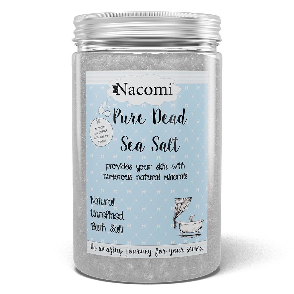Nacomi Sól z Morza Martwego Czysta, 1400g Obrázok produktu 