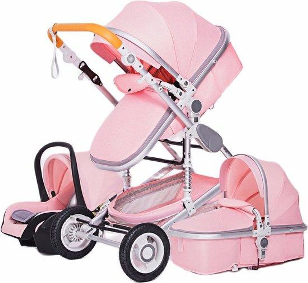 Passeggino 3 in 1 - Passeggino per neonati - Seggiolino Immagine del prodotto 
