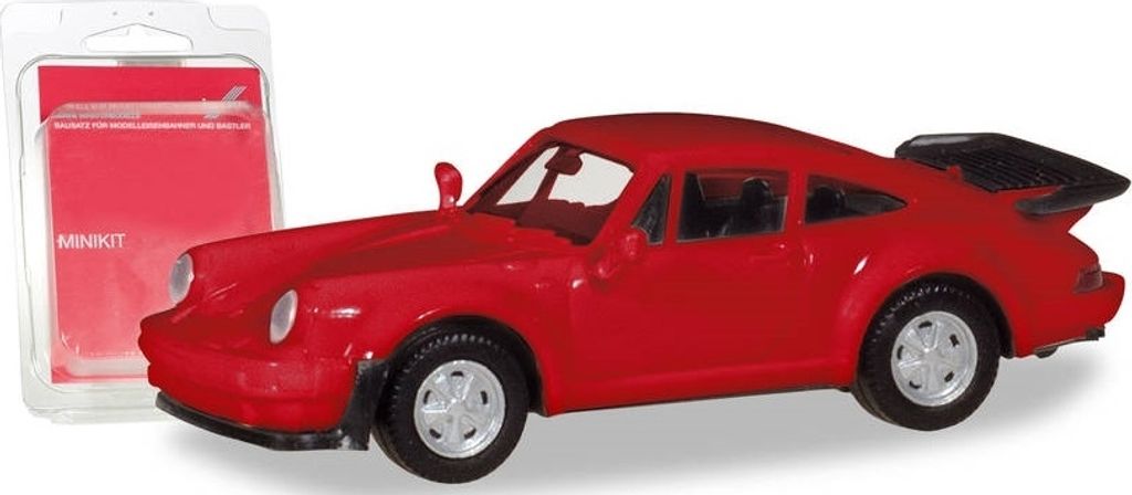 HERPA 013307-002 MiKi Porsche 911 Turbo, rot