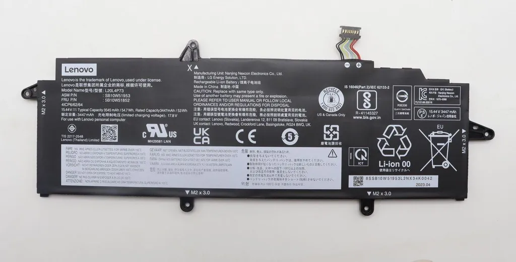 Batterie Interne Lenovo 5B10W51852 pour Retrouver une Autonomie Réelle
