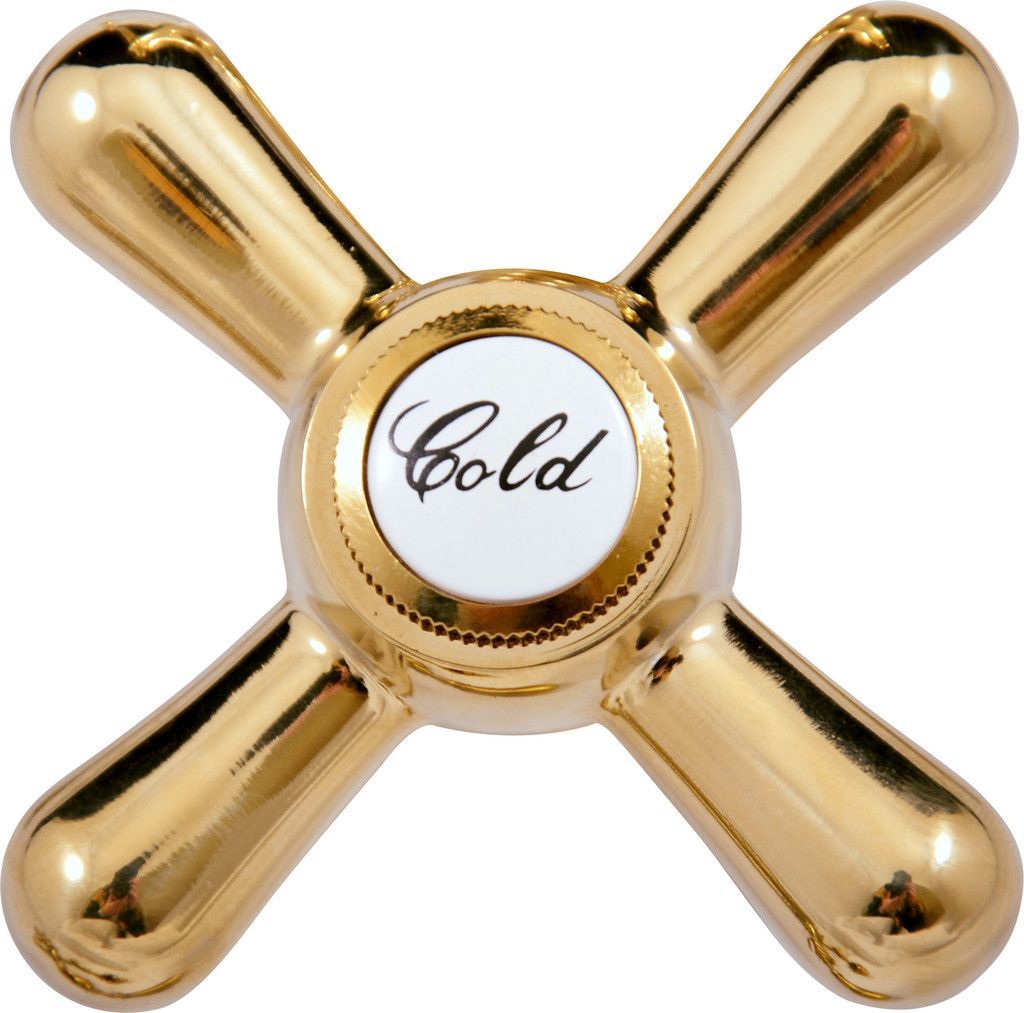 Spültischarmatur MORAVA RETRO schwenkbar in Gold RAV SLEZAK