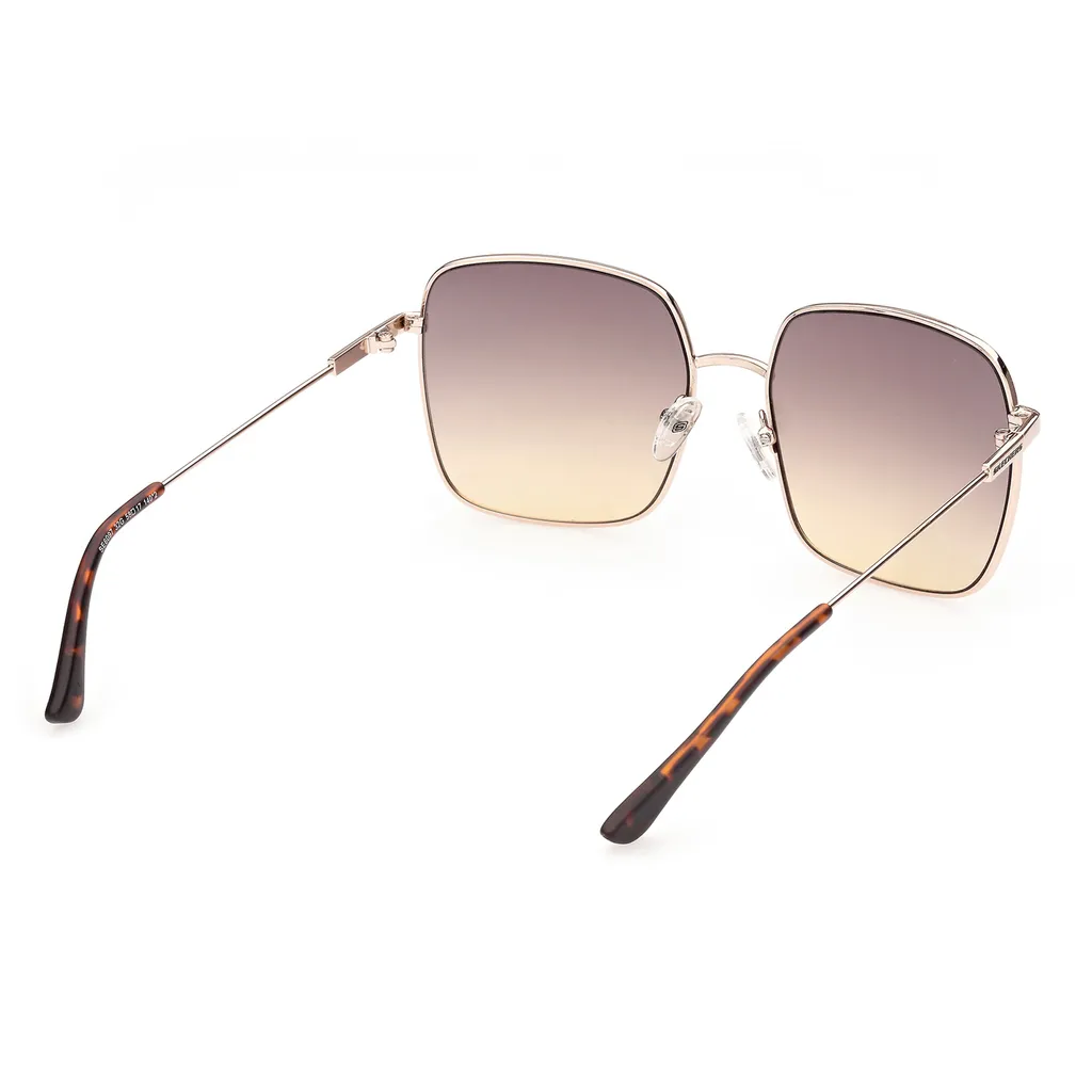 Lunettes de soleil Skechers en métal doré SE 6097 32G chic et légères