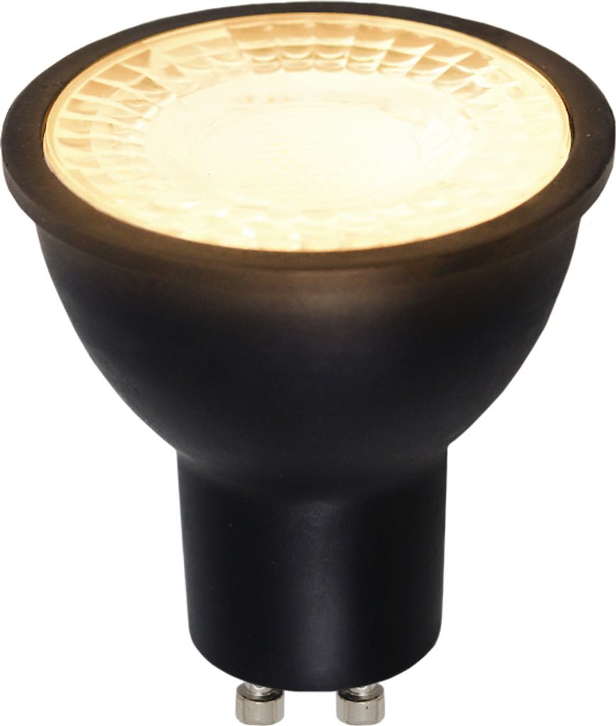 Olucia ANTONIE - GU10 LED-Lampe - 5 W - 2700 K - Dimmbar - Schwarz