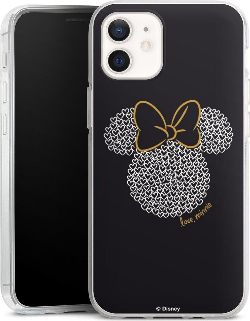 DeinDesign Handyhülle für Apple iPhone 12 Silikon Hülle Case Smartphone Schutzhülle Disney Minnie Mouse Muster