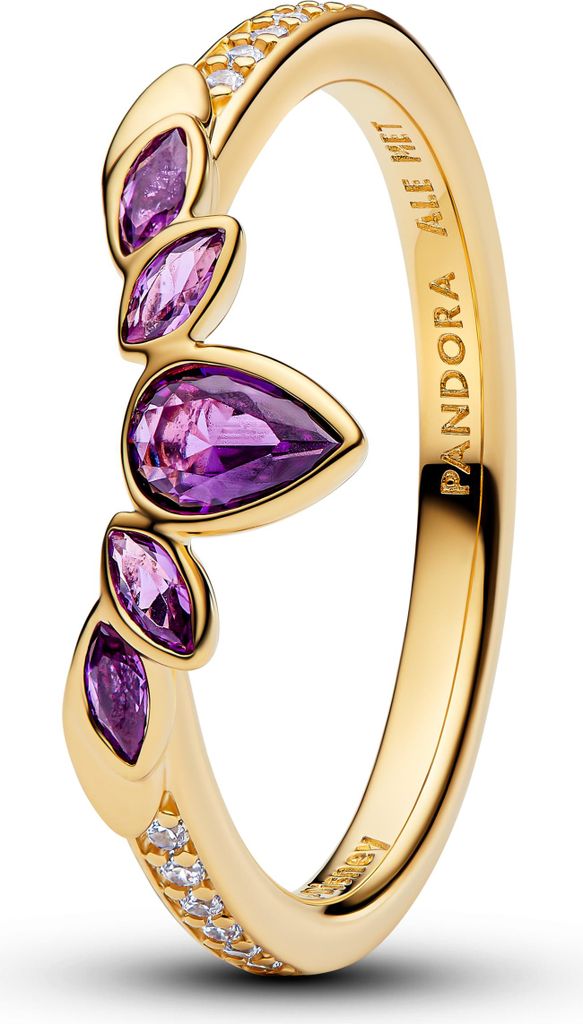 Pandora Disney Die Eiskönigin Anna Diadem-Ring 164135C01 Damenring, Ringgröße:56