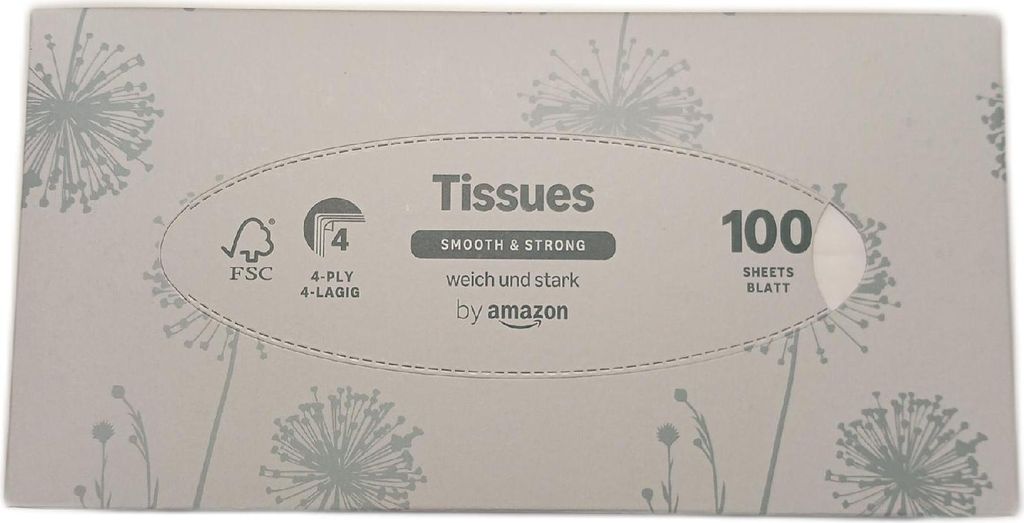 Presto 4lagige PapiertaschentücherBoxen 12er Pack 12 x 100 Produktbild 