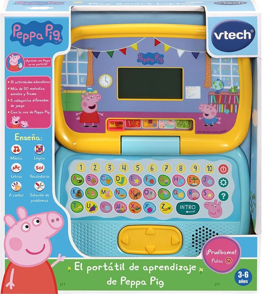 Ordinateur d'apprentissage Peppa Pig Vtech avec Coque Transparente - 6