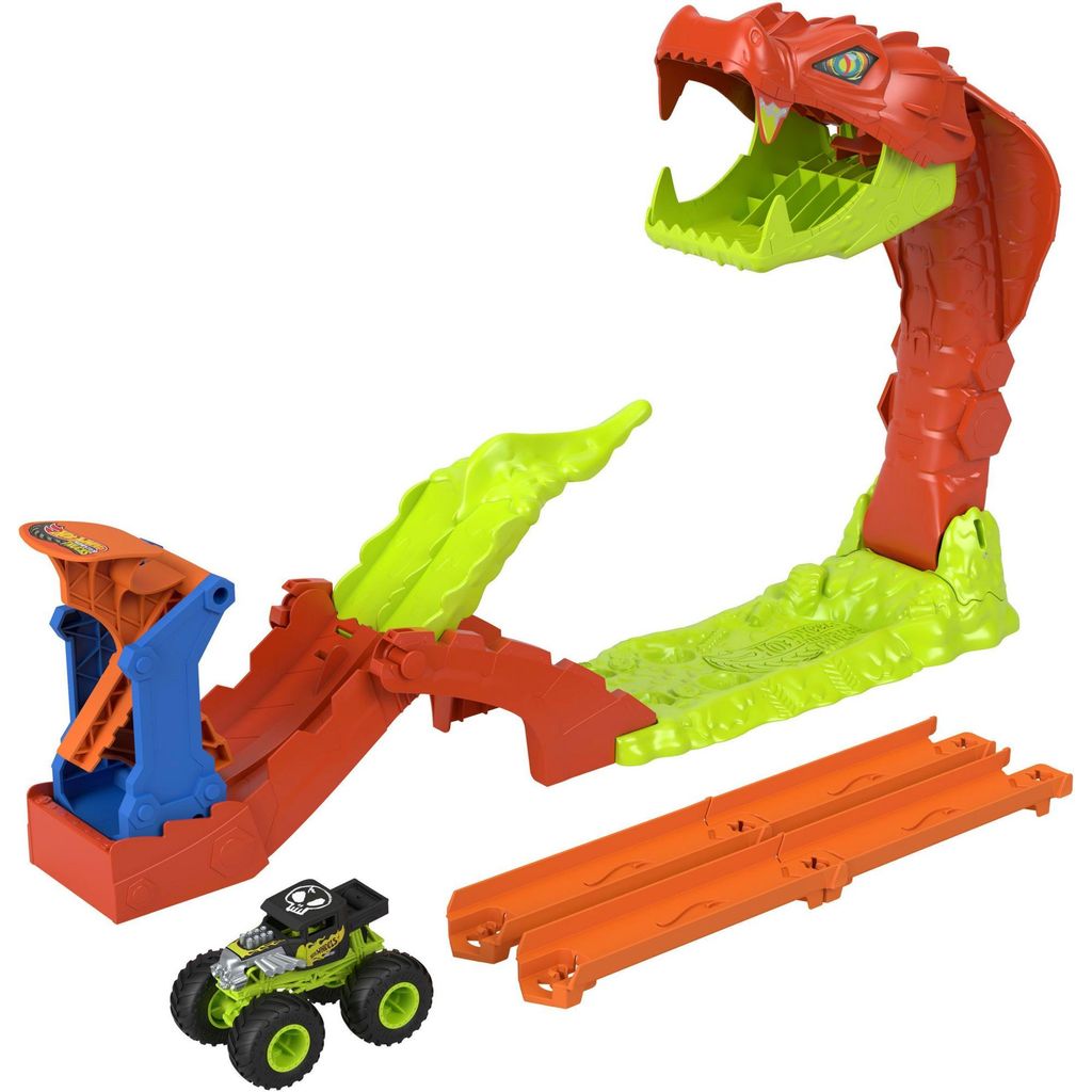 Mattel Hot Wheels Monster Trucks Caccia al serpente gigante Immagine del prodotto 