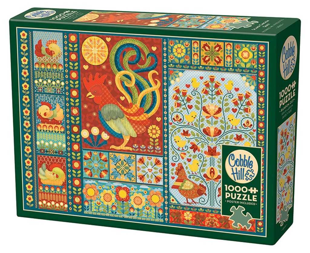 Cobble Hill Scandi Chicken Quilt, 1000 Stück(e) Produktbild 