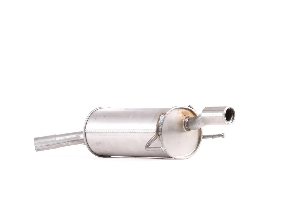 Pot d'échappement arrière Bosal 185-621 robuste en acier aluminisé