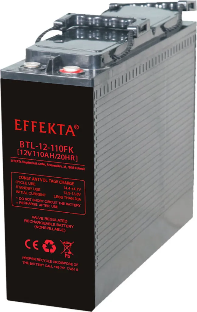 Batterie anti coupure de courant 12V 110Ah AGM Effekta BTL 12-110FK