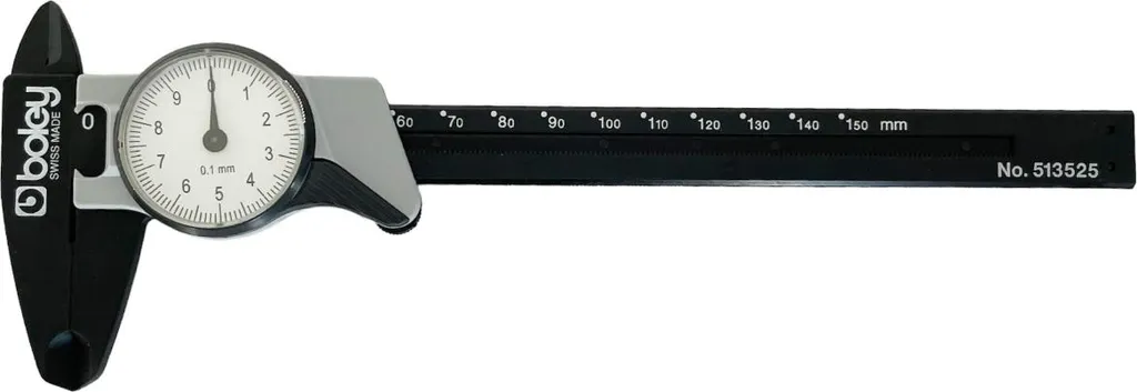 Pince à mesurer Boley 0-150 mm pour mécanique et horlogerie fine