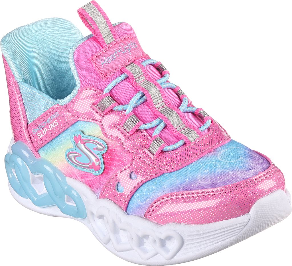 Skechers Sneaker INFINITE HEART LIGHTS ETERNAL SHIMMER rosa, Größe 21 (303755N)