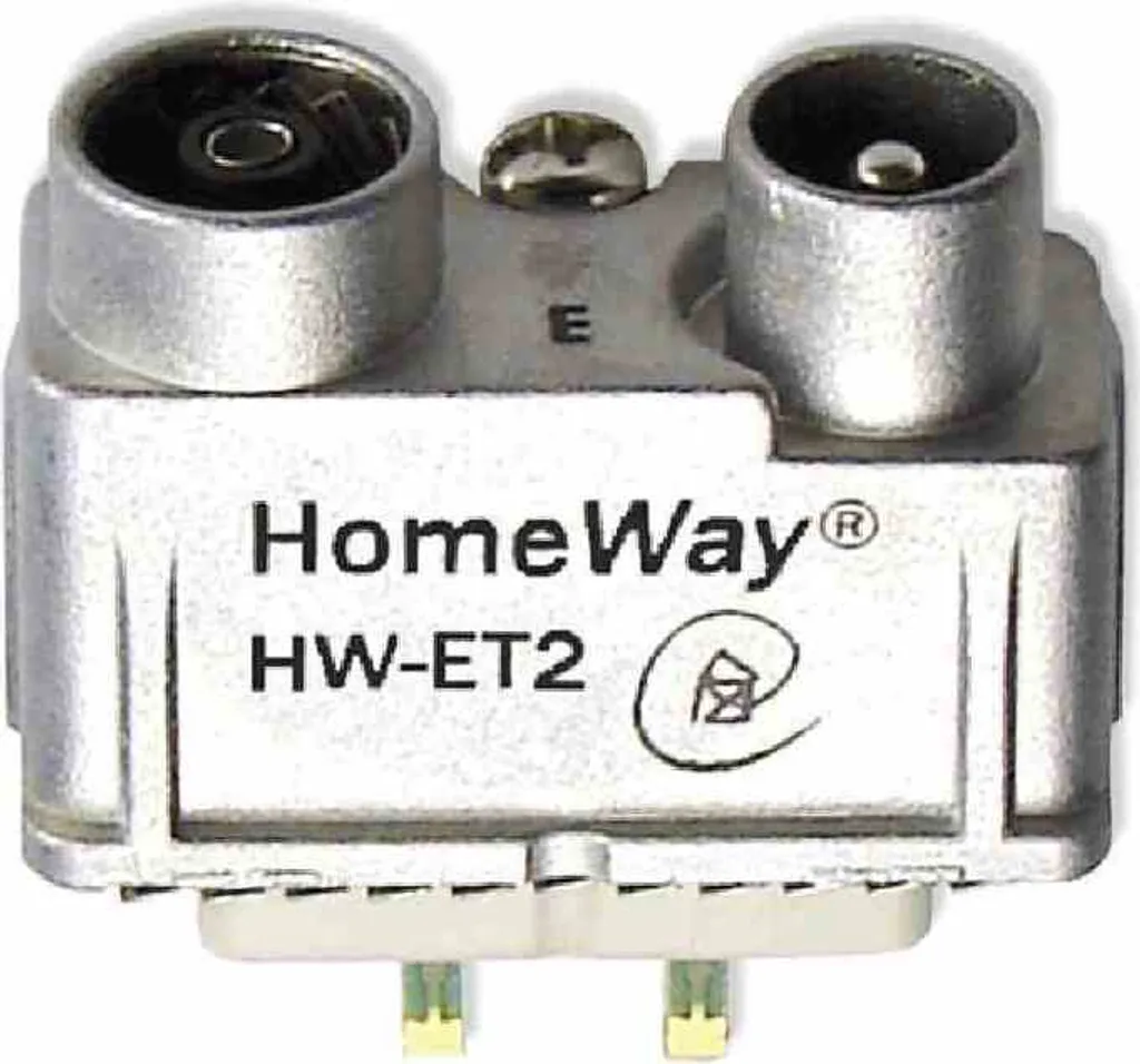 Prise TV SAT et FM pour réseau HOMEWAY ET2 : La solution multimédia