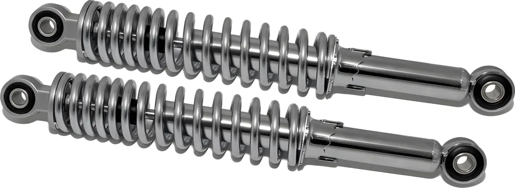 Amortisseur 320mm haute résistance chromé compatible Hercules Mokick