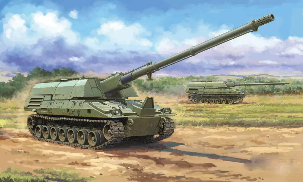 Kit Maquette XM2001 Crusader SPH 1/35 avec Détails en Photodécoupe NEU