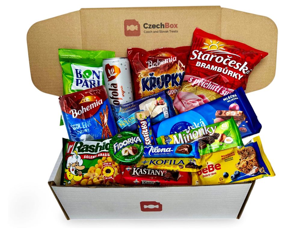 CzechBox MIX - Leckere Box mit 15 sorgfältig ausgewählten Produktbild 
