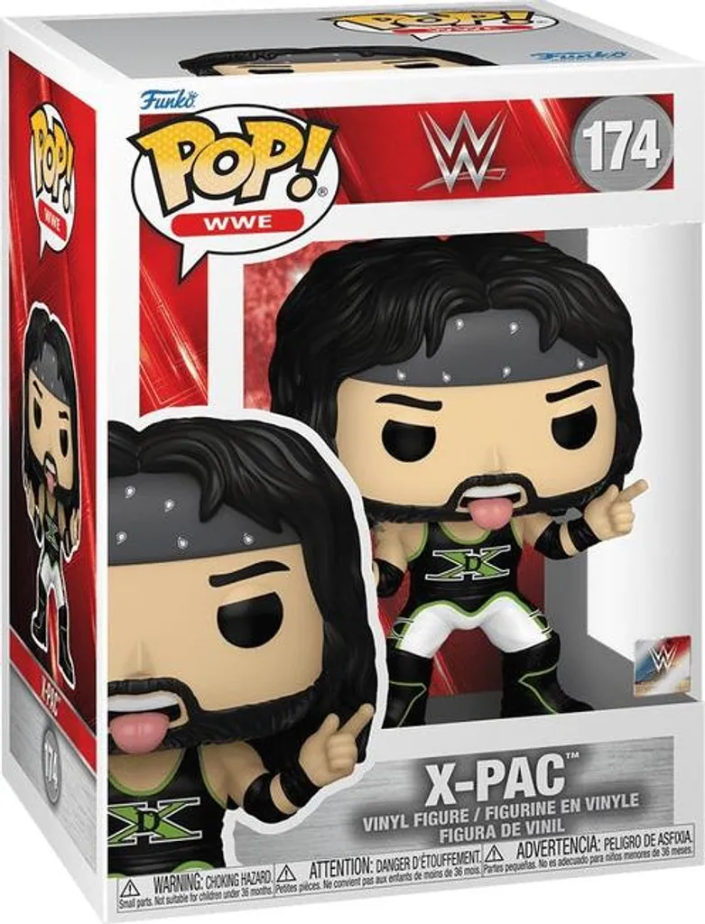 Figurine Vinyle X-Pac Funko Pop! WWE avec tenue de combat emblématique