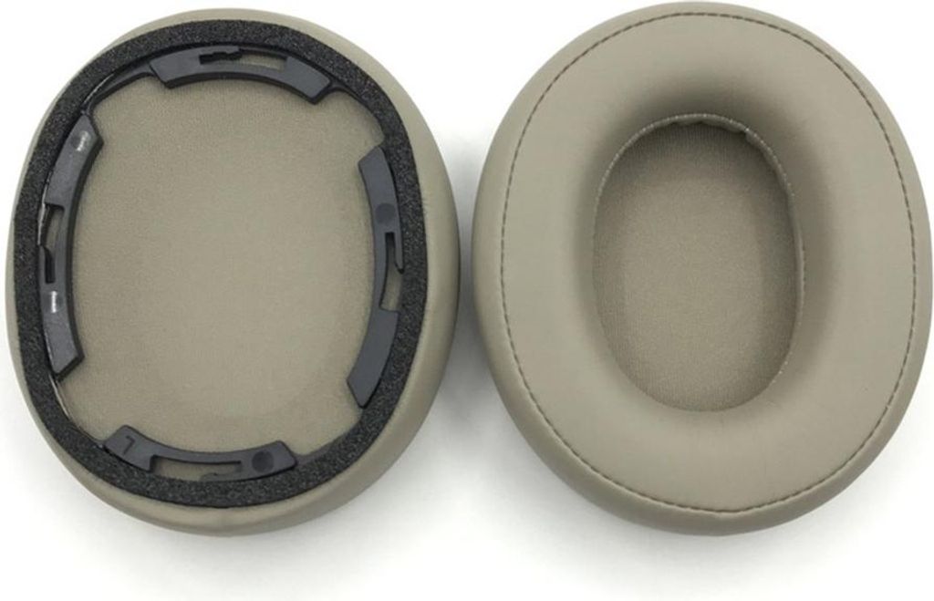 INF 2 Stück Ersatz Ohrpolster für Audio-Technica ATH-SR50BT Kopfhörer Grau