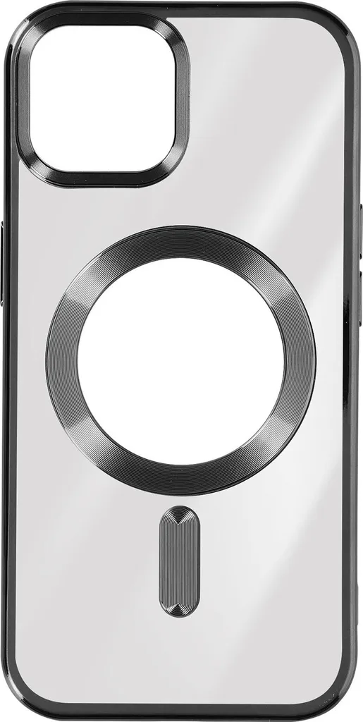 Cover iPhone 15 MagSafe Avizar Silicone Nero - Design e Ricarica Fast