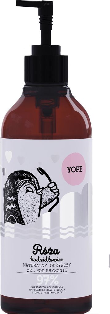 Yope Duschgel Rose & Weihrauch, 400 ml