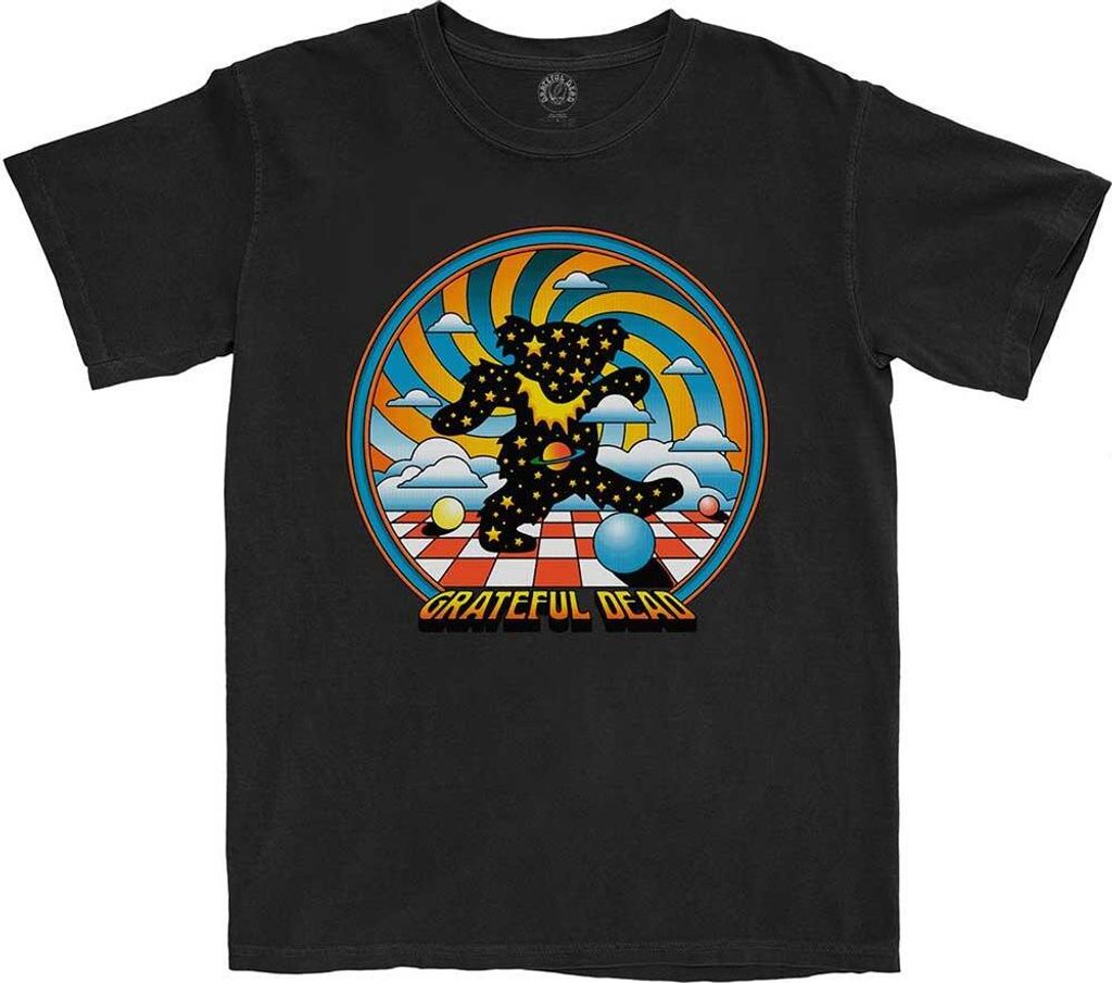 Grateful Dead - T-Shirt für Herren/Damen Uni RO12386 (XXL) (Schwarz)