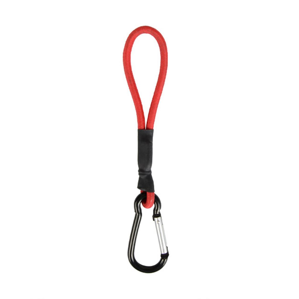 Karabiner-Bungee-Seil, tragbarer Aufhängehaken, starkes elastisches Seil, multifunktionaler Verbinder, robustes elastisches Latex-Seil mit Kletter...