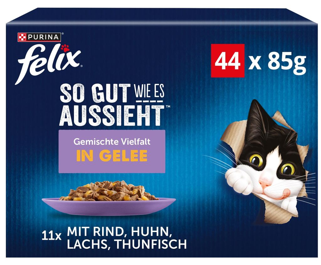 FELIX So gut wie es aussieht Nassfutter für Katzen Produktbild 