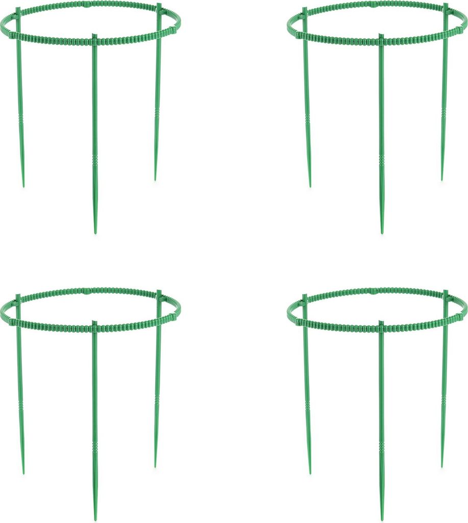 Pflanzenstützkäfig, Gartenring, Pflanzenstützrahmen, kleine Pflanzenkäfige für Tomatenspalier, Kletterpflanzen, Blumen