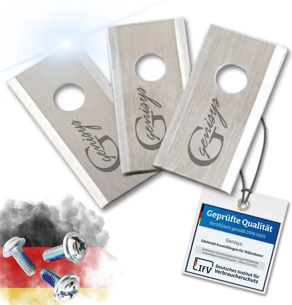 Genisys 30 Lame Acciaio Inox per Scheppach & Practixx | LongLife HQ