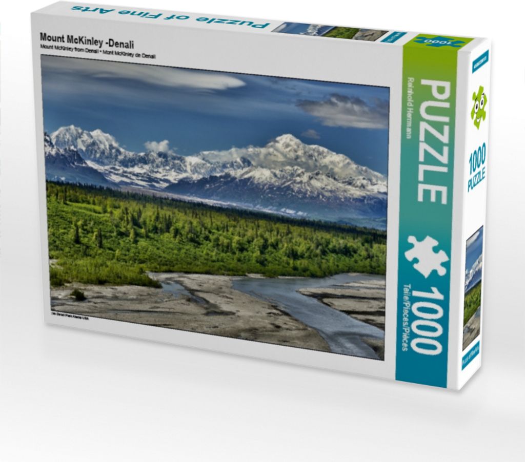Calvendo Mount McKinley -Denali 1000 Teile Puzzle quer 640x480mm, Herrmann Reinhold; 7317500
